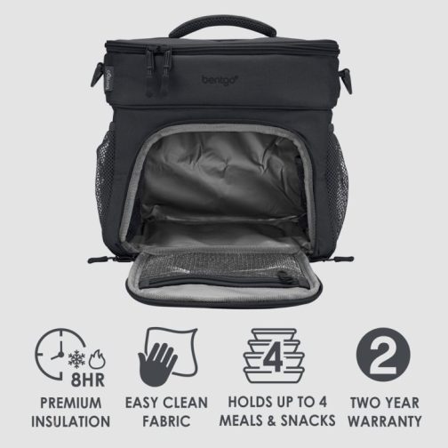 Bentgo UK - Bentgo Prep Deluxe Multimeal Lunch Bag UK 3714-HRNMO - Image 3