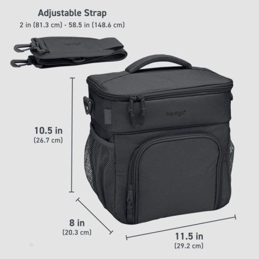 Bentgo UK - Bentgo Prep Deluxe Multimeal Lunch Bag UK 3714-HRNMO - Image 7