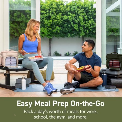 Bentgo Lunch Bag UK - Bentgo Prep Deluxe Multimeal UK 4310-LPQTX - Image 4