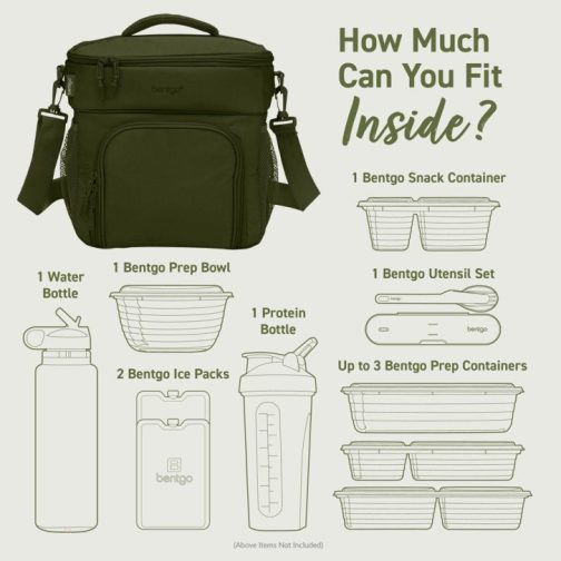 Bentgo Lunch Bag UK - Bentgo Prep Deluxe Multimeal UK 4310-LPQTX - Image 6