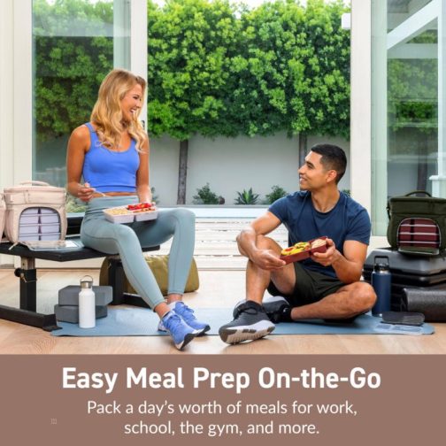 Bentgo Prep Deluxe Multimeal Lunch Bag UK | Bentgo UK 6714-MALYB - Image 4