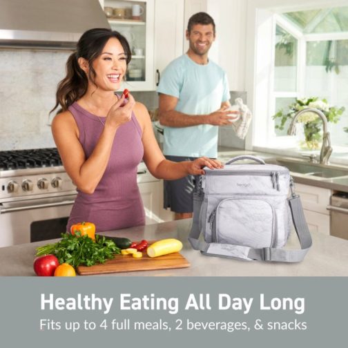 Bentgo UK - Bentgo Prep Deluxe Multimeal Lunch Bag UK 5324-LXWPT - Image 2