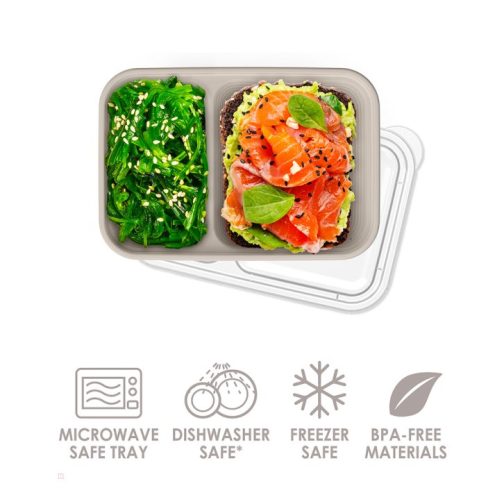 Bentgo Prep 2-Compartment Snack Container UK | Bentgo UK 9872-MDISK - Image 3
