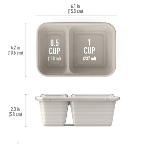 Bentgo Prep 2-Compartment Snack Container UK | Bentgo UK 9872-MDISK - Image 7