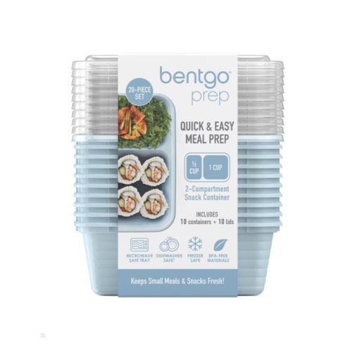 Bentgo Prep 2-Compartment Snack Container UK | Bentgo UK 7103-GYIRV - Image 4