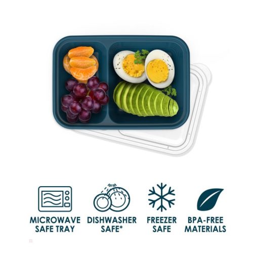 Bentgo Prep 2-Compartment Snack Container UK | Bentgo UK 1538-KMLQC - Image 2