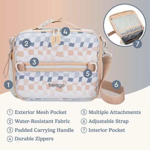 Bentgo Lunch Bag UK - Bentgo Kids Whimsy & Wonder Prints Kids UK 7416-QZRJA - Image 3