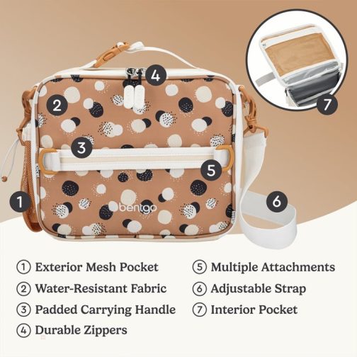 Bentgo Kids Whimsy & Wonder Prints Kids Lunch Bag UK | Bentgo UK 6034-CKALE - Image 3