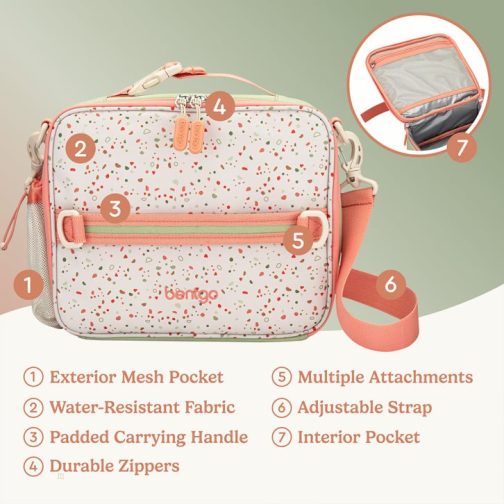 Bentgo Bags UK - Bentgo Kids Whimsy & Wonder Prints Kids Lunch Bag UK 8231-NDQJB - Image 3