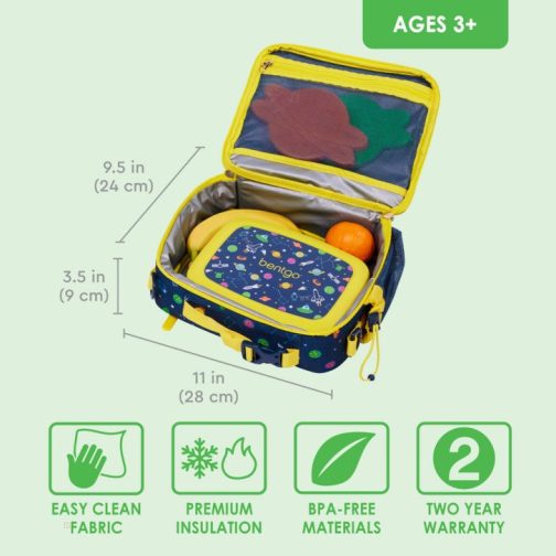 Bentgo Kids Prints Kids Lunch Bag UK | Bentgo UK 3540-OQICN - Image 3