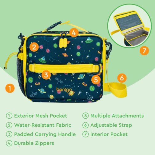 Bentgo Kids Prints Kids Lunch Bag UK | Bentgo UK 3540-OQICN - Image 4