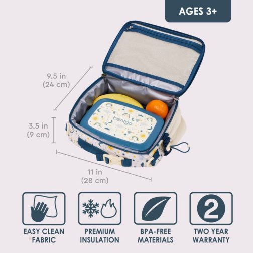 Bentgo Bags UK - Bentgo Kids Prints Kids Lunch Bag UK 1328-YZUVM - Image 2