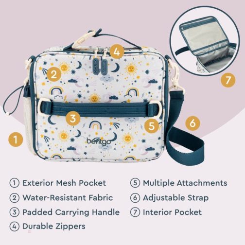 Bentgo Bags UK - Bentgo Kids Prints Kids Lunch Bag UK 1328-YZUVM - Image 3