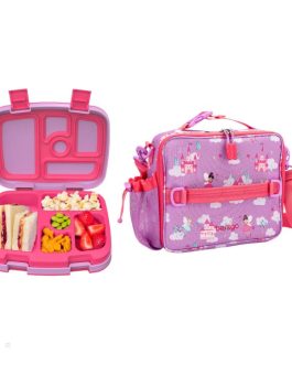 Bentgo Lunch Set UK – Bentgo Kids Prints Lunch Box & Lunch Bag Kids UK 9571-BPWCI
