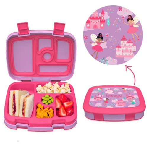 Bentgo Lunch Set UK - Bentgo Kids Prints Lunch Box & Lunch Bag Kids UK 9571-BPWCI - Image 2