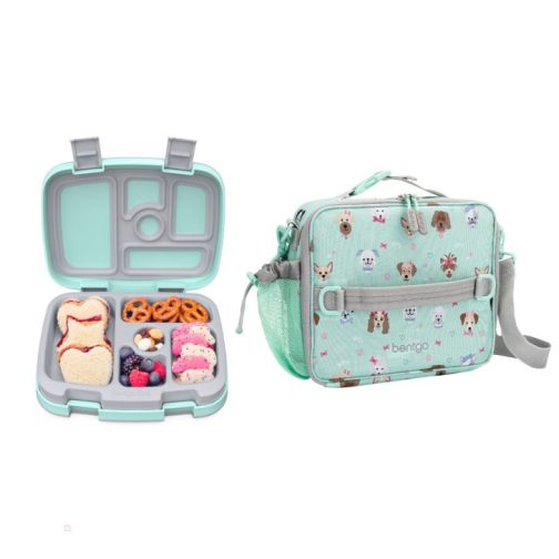 Bentgo Kids Lunch Set UK - Bentgo Kids Prints Lunch Box & Lunch Bag UK 3906-VQOYW