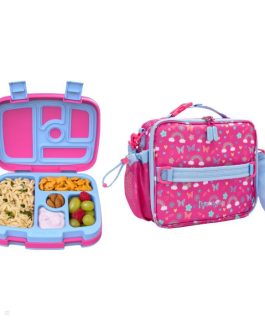 Bentgo UK – Bentgo Kids Prints Lunch Box & Lunch Bag Kids Lunch Set UK 1852-KJYQX