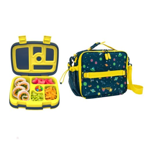 Bentgo Kids Prints Lunch Box & Lunch Bag Kids Lunch Set UK | Bentgo UK 6940-OLPGA