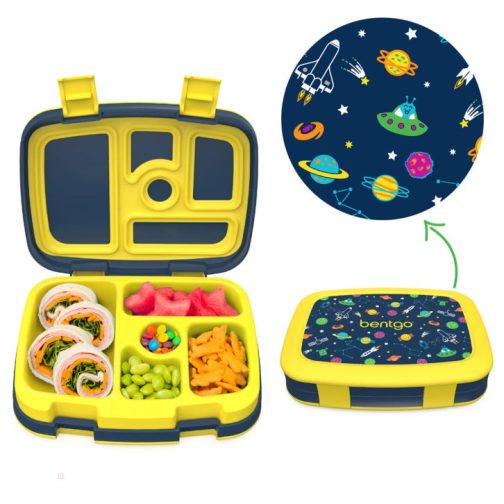 Bentgo Kids Prints Lunch Box & Lunch Bag Kids Lunch Set UK | Bentgo UK 6940-OLPGA - Image 2