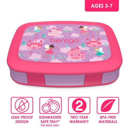 Bentgo Kids Prints Lunch Box, Lunch Bag, & Ice Packs Kids Lunch Set UK | Bentgo UK 1524-XKPAD - Image 3