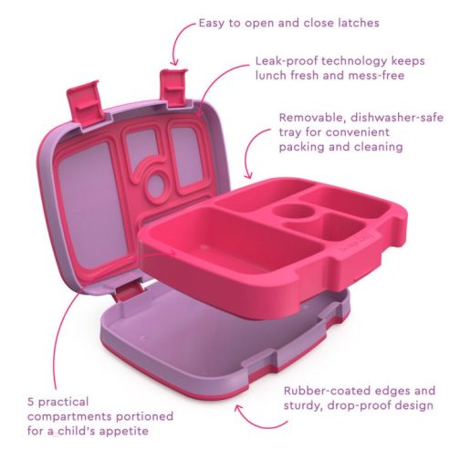 Bentgo Kids Prints Lunch Box, Lunch Bag, & Ice Packs Kids Lunch Set UK | Bentgo UK 1524-XKPAD - Image 4