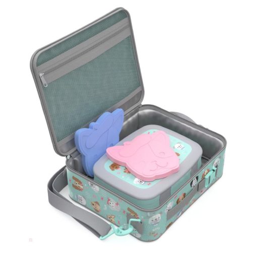 Bentgo UK - Bentgo Kids Prints Lunch Box, Lunch Bag, & Ice Packs Kids Lunch Set UK 4810-XMWPZ - Image 2