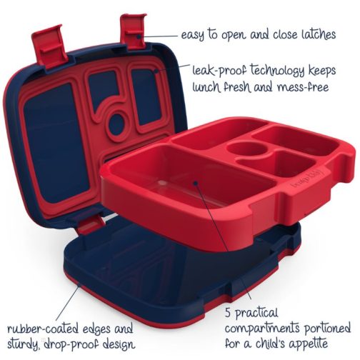 Bentgo UK - Bentgo Kids Prints Lunch Box, Lunch Bag, & Ice Packs Kids Lunch Set UK 9275-XSZYI - Image 3