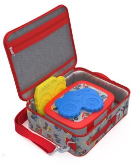 Bentgo Kids Prints Lunch Box, Lunch Bag, & Ice Packs Kids Lunch Set UK | Bentgo UK 6813-GITXJ