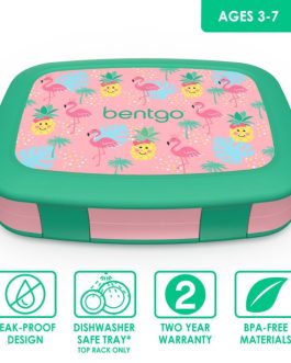 Bentgo Kids Lunch Set UK – Bentgo Kids Prints Lunch Box, Lunch Bag, & Ice Packs UK 3982-HAZTK