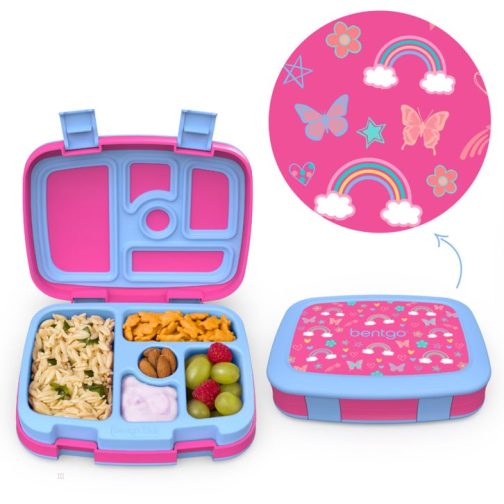 Bentgo Kids Prints Lunch Box Kids Backpack UK | Bentgo UK 4290-QMVYR - Image 2