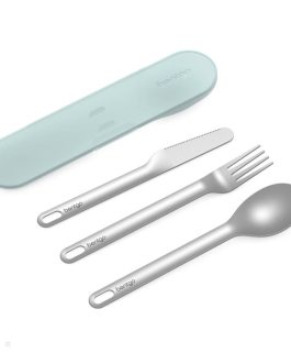 Bentgo Stainless Steel Travel Utensil Set Utensils UK | Bentgo UK 1092-AUBPM