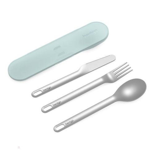 Bentgo Stainless Steel Travel Utensil Set Utensils UK | Bentgo UK 1092-AUBPM