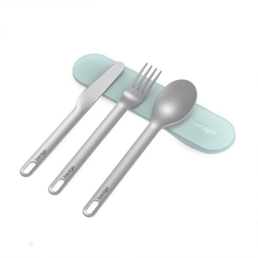 Bentgo Stainless Steel Travel Utensil Set Utensils UK | Bentgo UK 1092-AUBPM - Image 3