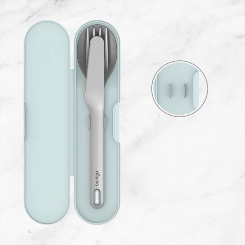 Bentgo Stainless Steel Travel Utensil Set Utensils UK | Bentgo UK 1092-AUBPM - Image 5