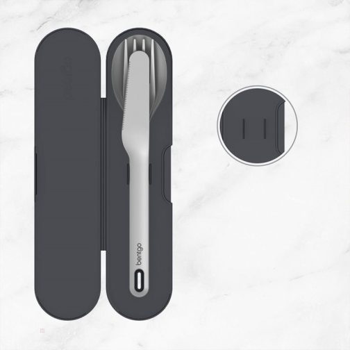 Bentgo Utensils UK - Bentgo Stainless Steel Travel Utensil Set UK 2391-GUCTN - Image 5