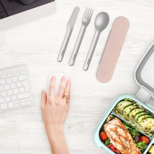 Bentgo Utensils UK - Bentgo Stainless Steel Travel Utensil Set UK 3421-GDLHQ - Image 2