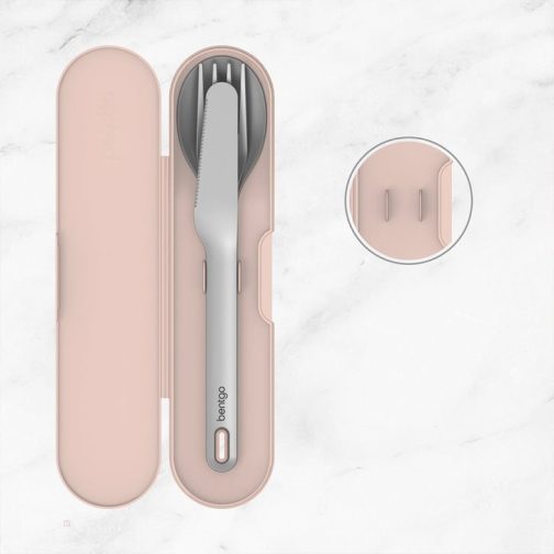Bentgo Utensils UK - Bentgo Stainless Steel Travel Utensil Set UK 3421-GDLHQ - Image 5