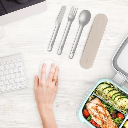 Bentgo Stainless Steel Travel Utensil Set Utensils UK | Bentgo UK 5714-DMQGO - Image 2