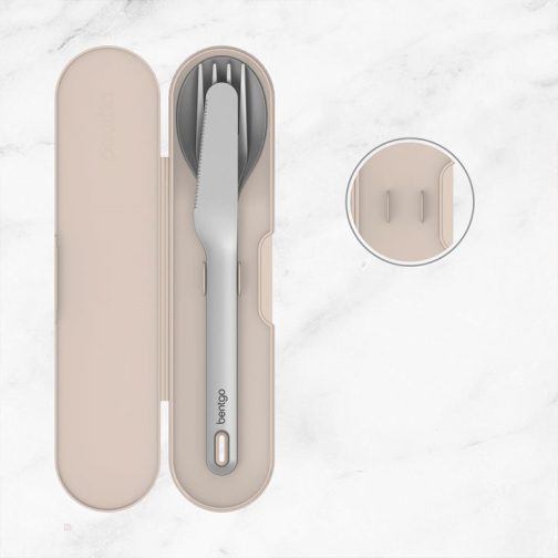 Bentgo Stainless Steel Travel Utensil Set Utensils UK | Bentgo UK 5714-DMQGO - Image 5