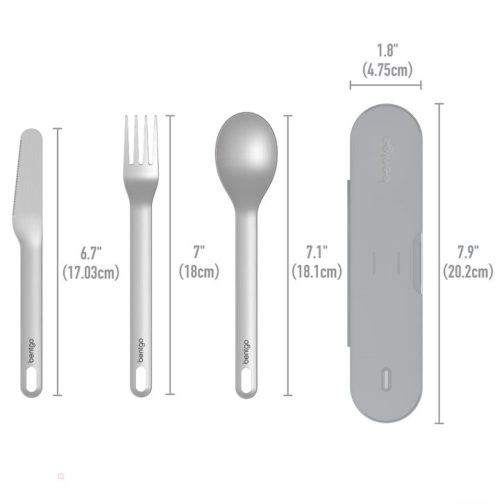 Bentgo Stainless Steel Travel Utensil Set Utensils UK | Bentgo UK 7823-SWXNU - Image 6
