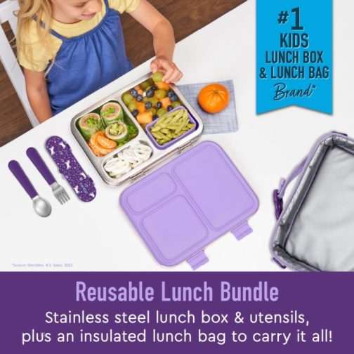 Bentgo Kids Stainless Steel Kids Stainless Steel UK | Bentgo UK 3179-YTCMR - Image 2