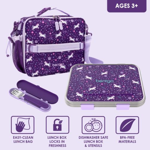 Bentgo Kids Stainless Steel Kids Stainless Steel UK | Bentgo UK 3179-YTCMR - Image 3