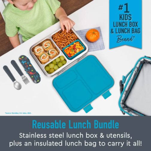 Bentgo Stainless Steel UK - Bentgo Kids Stainless Steel Kids UK 7053-TBCFZ - Image 2