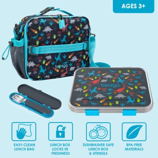 Bentgo Stainless Steel UK - Bentgo Kids Stainless Steel Kids UK 7053-TBCFZ - Image 3