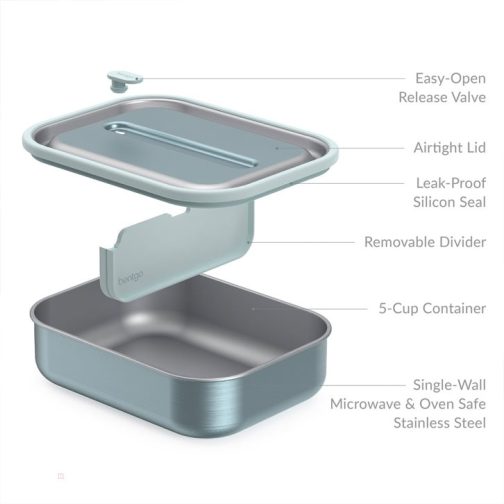 Bentgo Lunch Box UK - Bentgo MicroSteel UK 4832-MVCIR - Image 3
