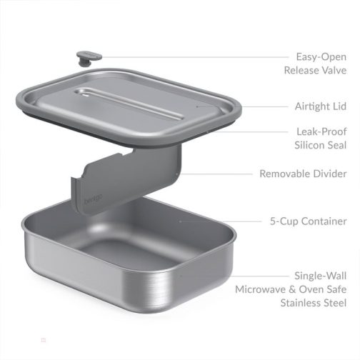 Bentgo UK - Bentgo MicroSteel Lunch Box UK 5942-BOAES - Image 3
