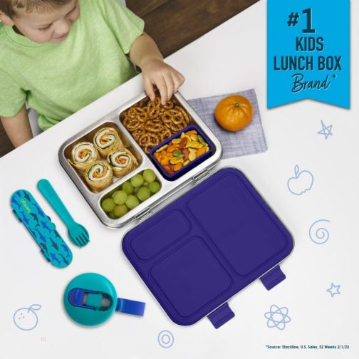 Bentgo Stainless Steel Kids UK - Bentgo Kids Stainless Steel Prints UK 3845-POXRV - Image 2