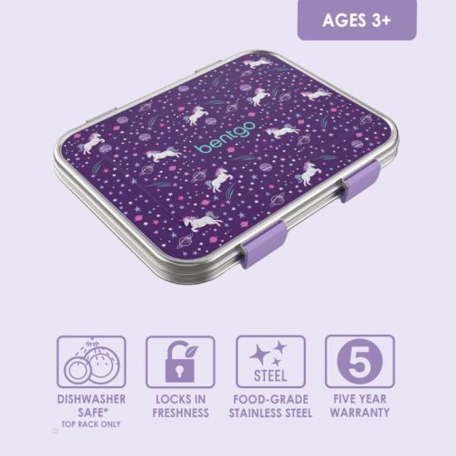 Bentgo Kids Stainless Steel UK - Bentgo Kids Stainless Steel Prints UK 5169-AGZUT - Image 3