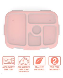 Bentgo Kids Tray with Transparent Cover Kids Trays & Covers UK | Bentgo UK 8936-UDMAN