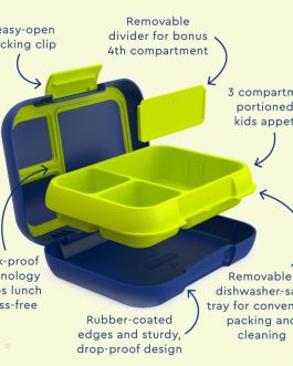 Bentgo Lunch Box UK – Bentgo Pop Lunch Box (2-Pack) UK 5796-XHARF